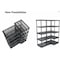 Gracious Living Plastic Shelving Unit, 36 in W x 72 in H x 18 in D, 5 Shelves, Black 91086-1C - alternate 4